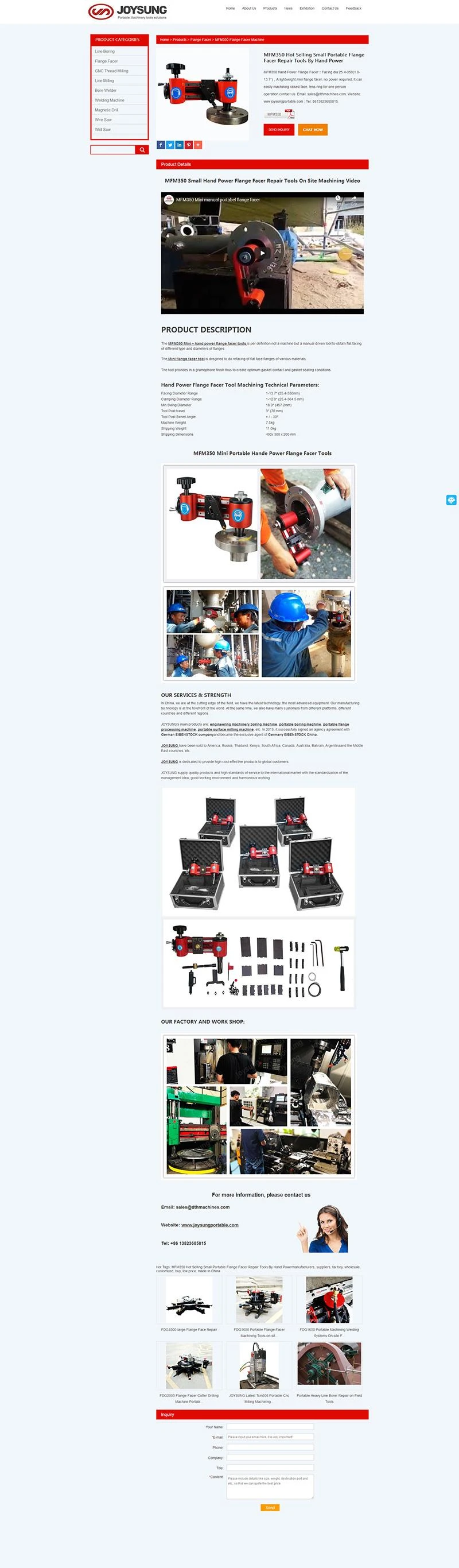 „MFM350-Hot-Selling-Small-Portable-Flange-Facer-Rep MFM350-Hot-Selling-Small-Portable-Flange-Facer-Rep