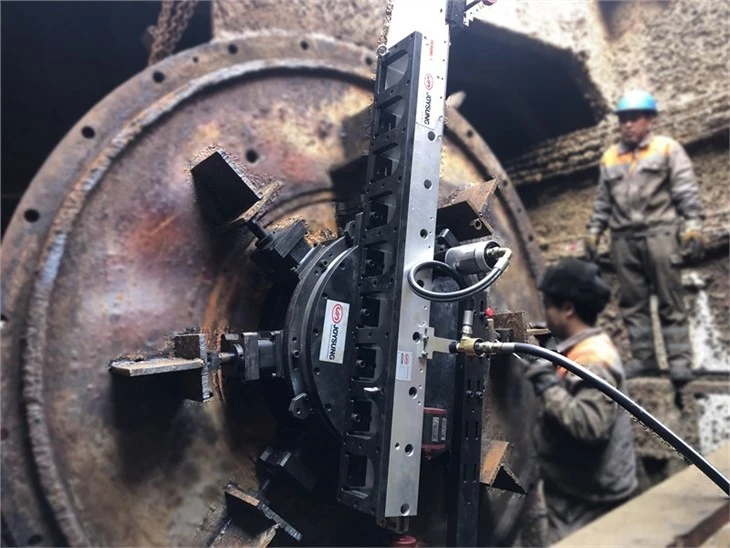 FDG3000 Flange Facer Machine Tool South Africa Algeria Kenya Croatia In Situ Machining
