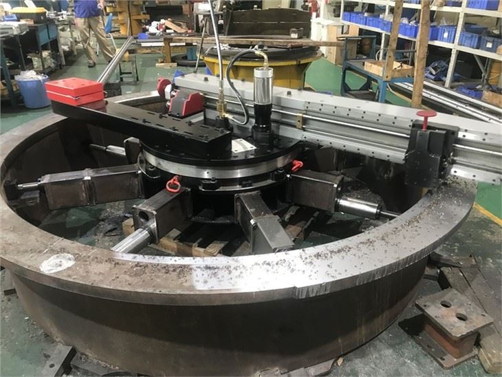 FDG3000 Flange Facer Machine Tool South Africa Algeria Kenya Croatia In Situ Machining